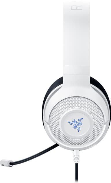 Razer Kraken X PlayStation gaming headset (hvid)