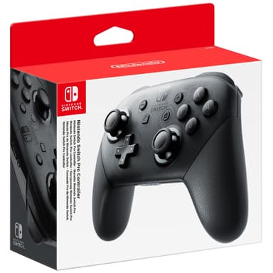 kurve tryk Leeds Nintendo Switch Pro trådløs controller - sort | Elgiganten