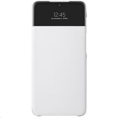 Samsung Original Galaxy A32 5G Etui Smart S View Wallet Cover Hvid