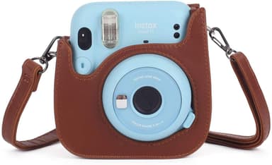 Kamerataske Instax Mini 8/9/11 PU læder Brun