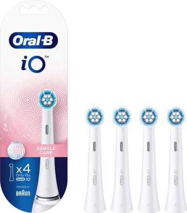 Oral-B Tandbørstehoveder iO Gentle Care Tandbørstehoveder, 4 Stk.