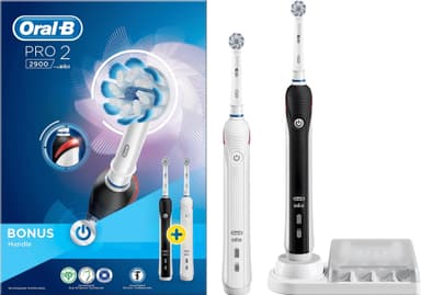 Oral-B Pro 2 elektrisk tandbørste 271598 (sort/hvid)