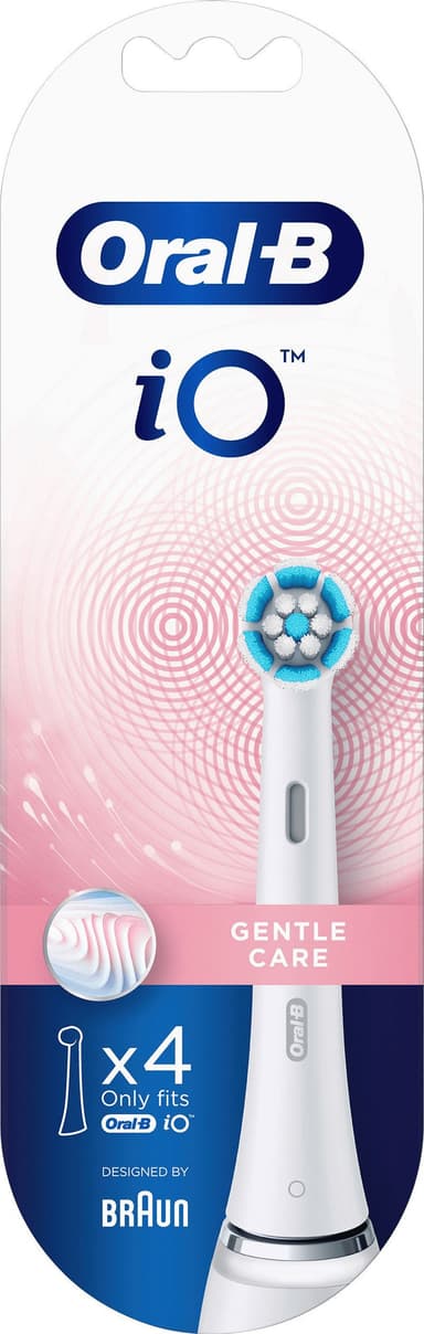 Oral-B iO Gentle Care tandbørstehovedpåfyldning 343554 (hvid)