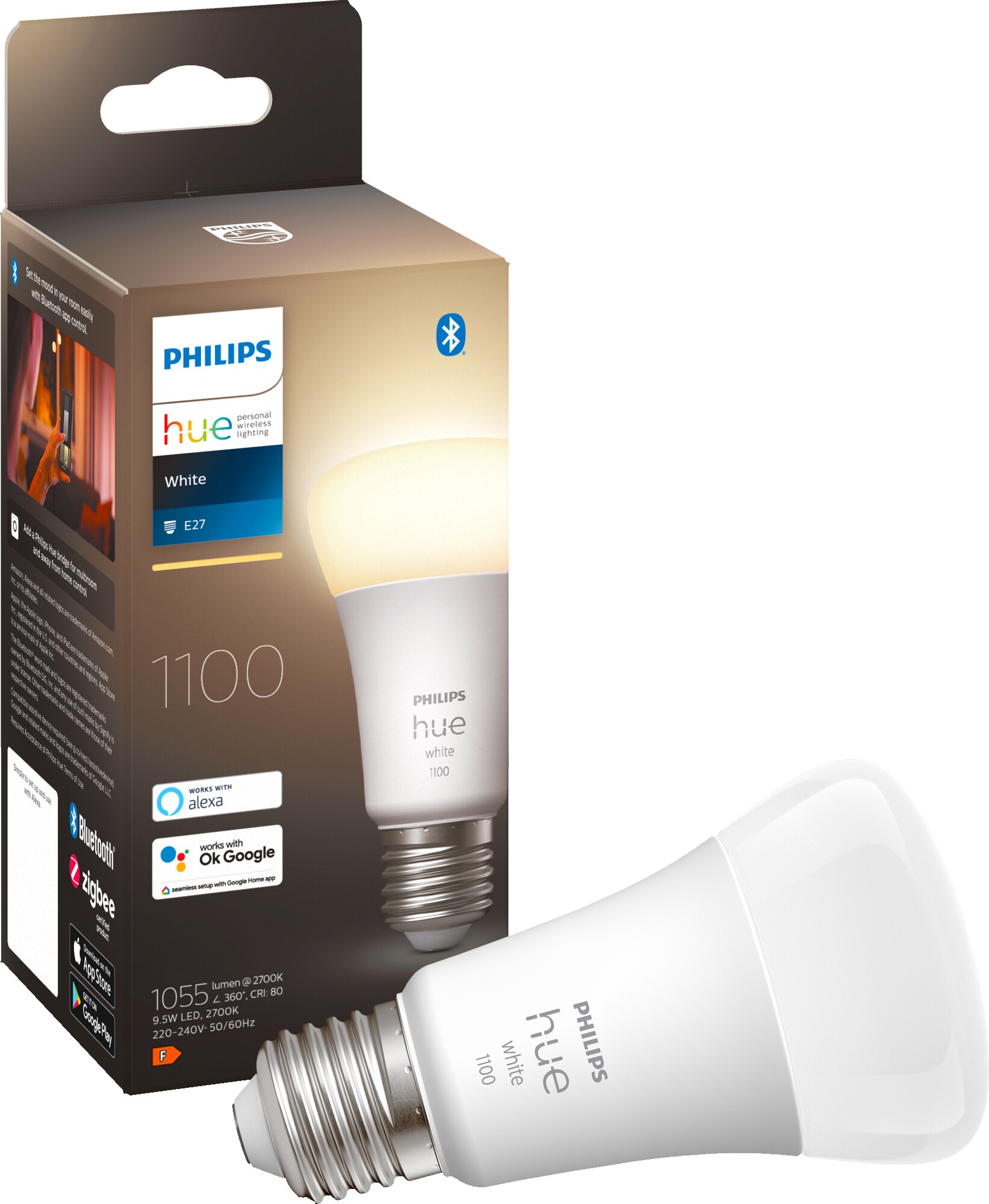 Philips Hue White Ambient LED-pære 929002469202 thumbnail