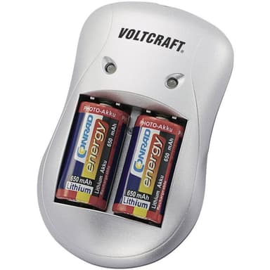 VOLTCRAFT P-76 Oplader til runde celler Li-Ion | Elgiganten