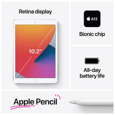DEMO iPad 10,2" (2020) 32 GB wi-fi (space grey)