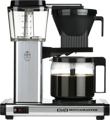 Moccamaster HBG kaffemaskine 59791 (polished silver)