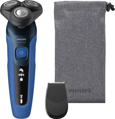 Philips Series 5000 barbermaskine S546618 (sort/blå) Elgiganten