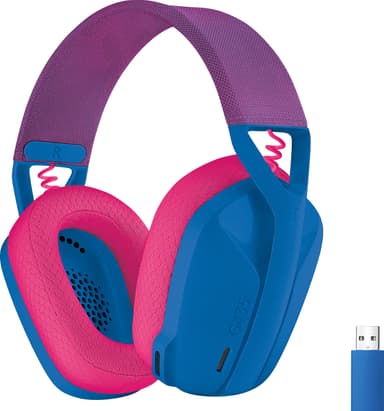 Logitech G435 gaming høretelefoner (blå)