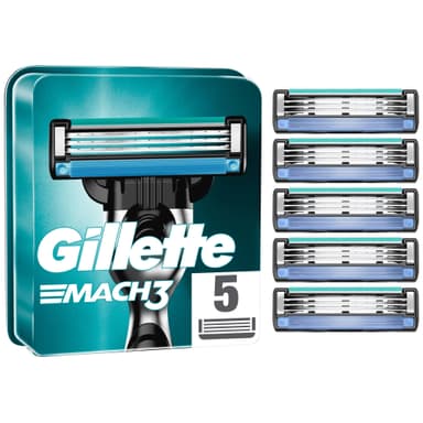 10: Gillette Mach3 Base Replacement Blades 5 pcs