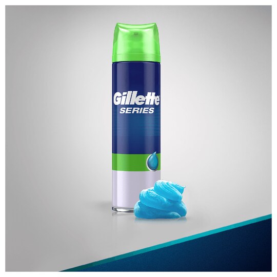 Gillette Series Sensitive shaving gel dobbeltpakke 17041