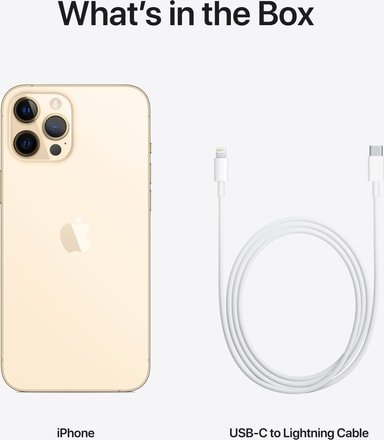 iPhone 12 Pro Max 5G smartphone 256GB (guld) Elgiganten