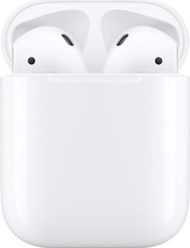 Apple AirPods (2019) trådløse hovedtelefoner med etui | Elgiganten