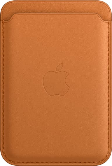 iPhone lædercover med MagSafe (golden brown)