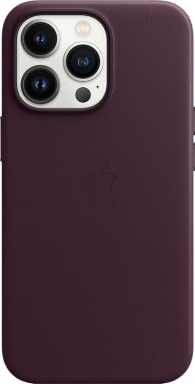iPhone 13 Pro lædercover med MagSafe (Dark Cherry)