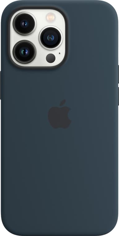 iPhone 13 Pro silikonecover med MagSafe (abyss blue)