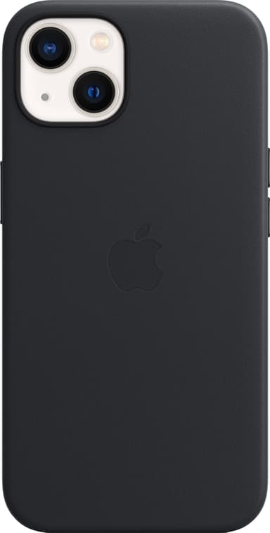 iPhone 13 lædercover med MagSafe (Midnight)