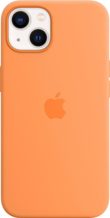 iPhone 13 Mini silikonecover med MagSafe (marigold)