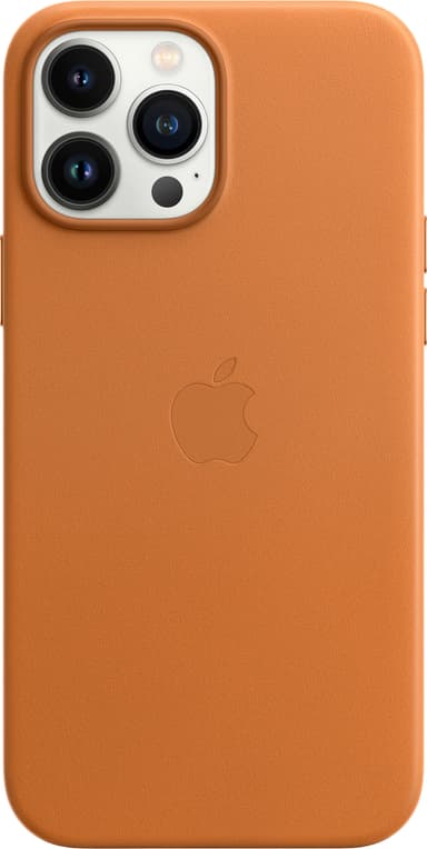 iPhone 13 Pro Max Leather etui med MagSafe (Golden Brown)