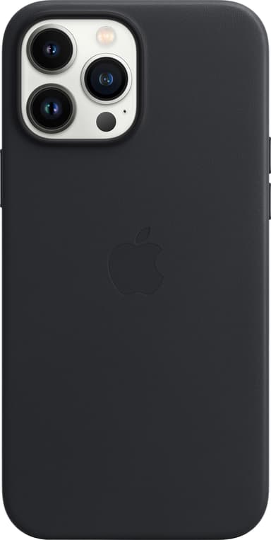 iPhone 13 Pro Max Leather etui med MagSafe (Midnight)