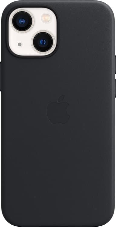 iPhone 13 mini lædercover med MagSafe (Midnight)