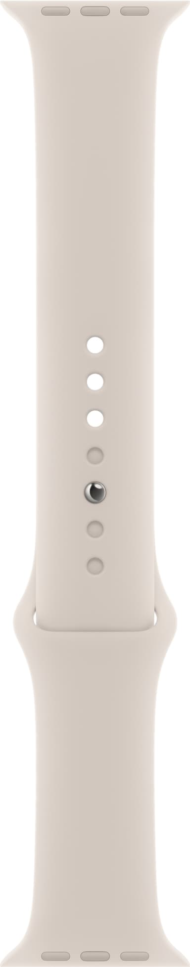 Apple 41 mm Sportsbånd (starlight)