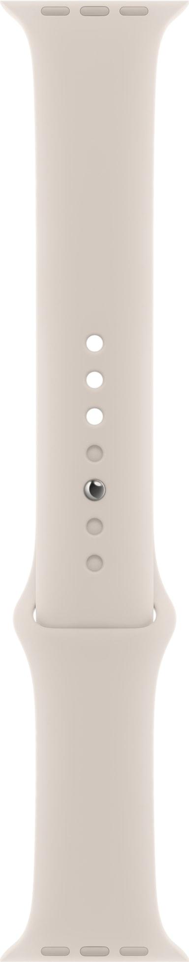 Apple 41 mm Sportsbånd (starlight)