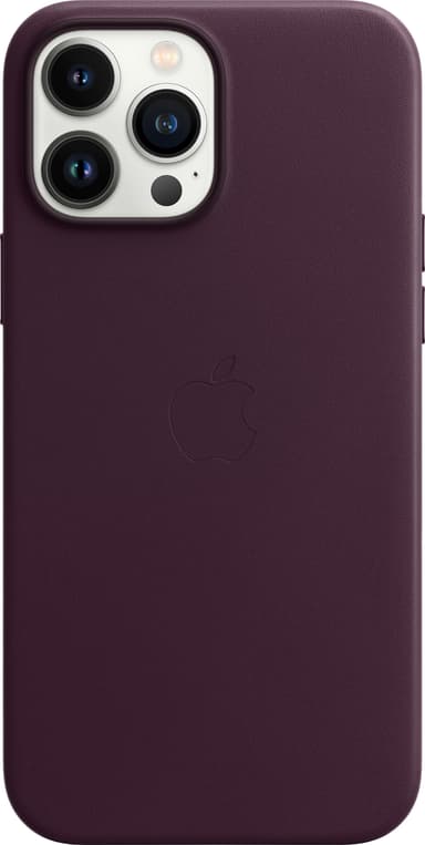 iPhone 13 Pro Max Leather etui med MagSafe (Dark Cherry)