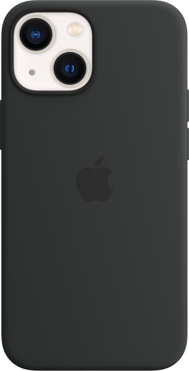 iPhone 13 Mini silikonecover med MagSafe (midnight)