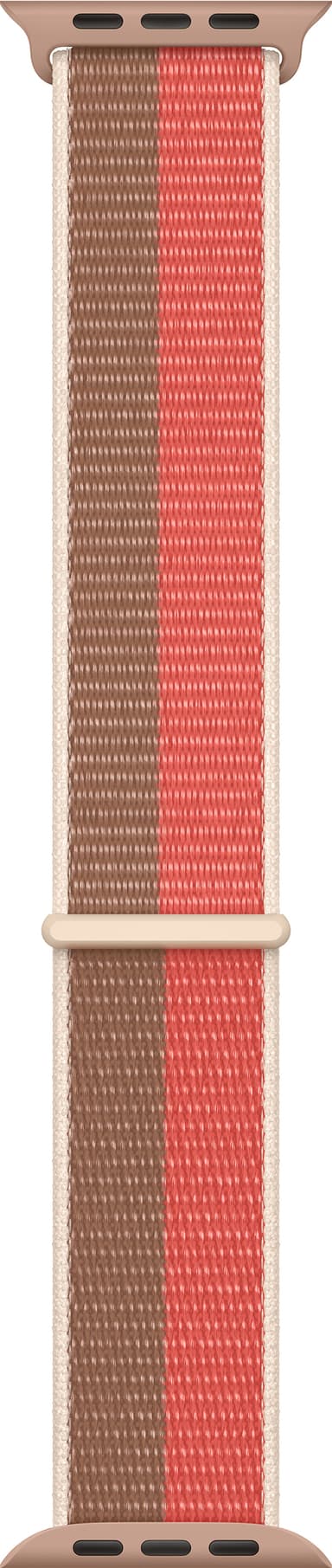 Apple 41 mm sportsstrop (pink pomelo/tan)
