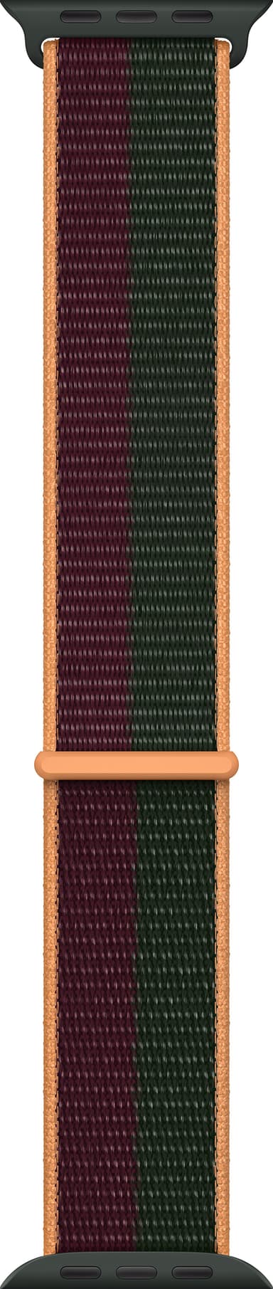 Apple 41 mm sportsstrop (dark cherry/forest green)
