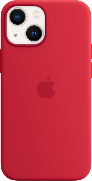 iPhone 13 Mini silikonecover med MagSafe (red)