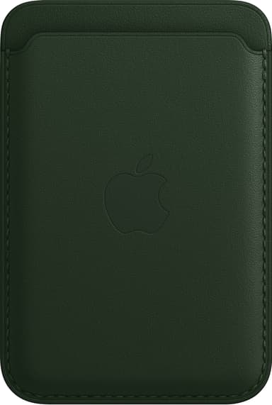 iPhone lædercover med MagSafe (sequoia green)