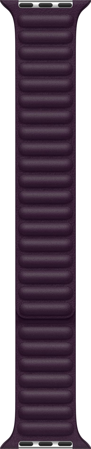 Apple 41 mm Leather Link strop M/L (dark cherry)