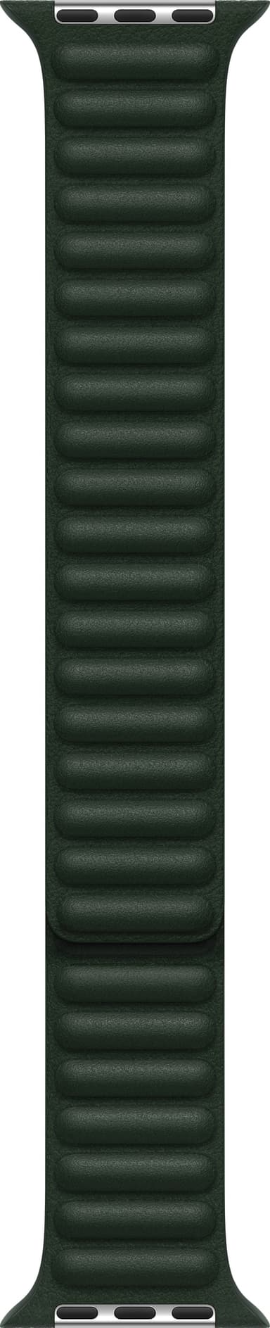 Apple 41 mm Leather Link strop M/L (sequoia green)