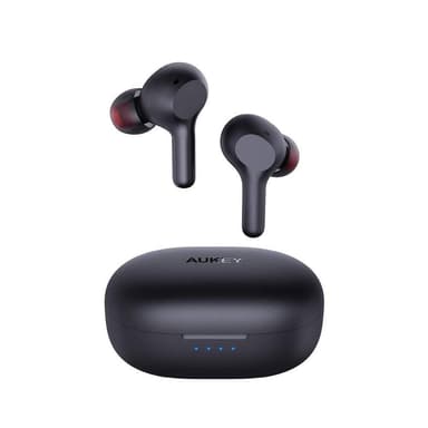 Aukey True Wireless EP-T25 øretelefoner Indbygget mikrofon, Bluetooth 5.0, Sort