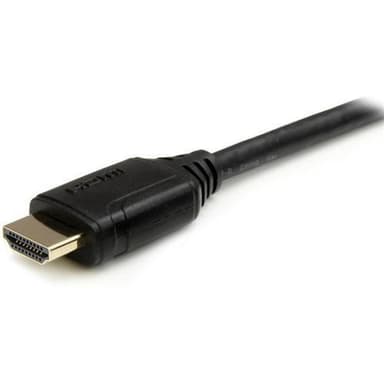 StarTech.com HDMM1MP, 1 m, HDMI Type A (Standard), HDMI Type A (Standard), 3840 x 2160 pixel, Sort