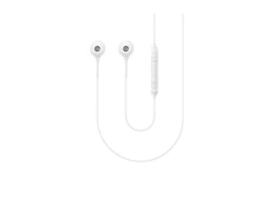 Samsung EO-IG935, Headset, I ørerne, Opkald og musik, Hvid, Binaural, Afspil/pause, Volume +, Volume -