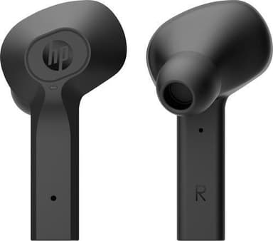 HP Wireless Earbuds G2, Hovedtelefoner, I ørerne, Musik, Sort, Binaural, Trådløs