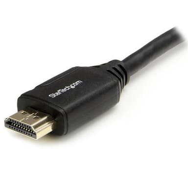 StarTech.com HDMM1MP, 1 m, HDMI Type A (Standard), HDMI Type A (Standard), 3840 x 2160 pixel, Sort