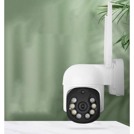 Overvågningskamera Wifi udendørs kamera | Elgiganten