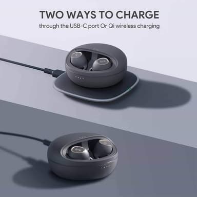 Aukey True Wireless Earbuds EP-T10 Key Series Indbygget mikrofon, In-ear, Bluetooth, Sort