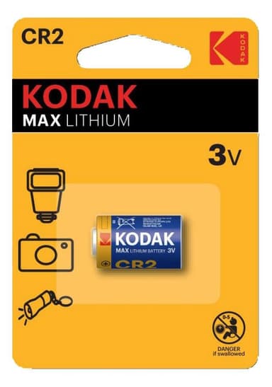 Kodak Max lithium CR2 batteri (1 pakke)