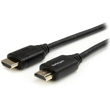 StarTech.com HDMM1MP, 1 m, HDMI Type A (Standard), HDMI Type A (Standard), 3840 x 2160 pixel, Sort