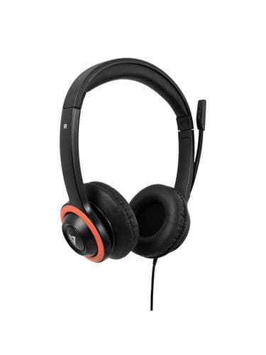 V7 HU540E, Headset, Headset, Kontor/Callcenter, Sort, Rød, Sort, Kina