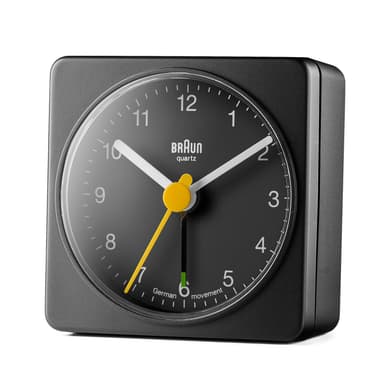 Braun klassisk rejse vækkeur bnc002bkbk