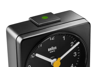Braun klassisk rejse vækkeur bnc002bkbk