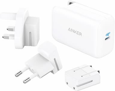 Anker PowerPort III Pod 65W USB-C oplader (hvid)
