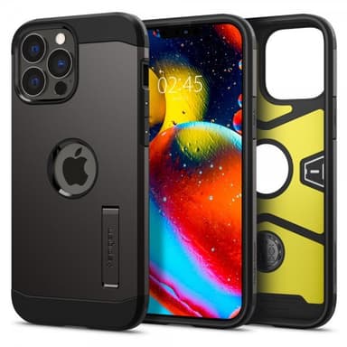 iPhone 13 Pro Cover Tough Armor Gunmetal