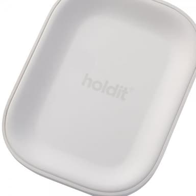 holdit Trådløs Oplader Earphone Wireless Charger Hvid